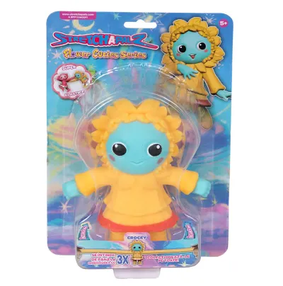 Figurina flexibila, Stretchapalz, Flower Cuties, Crocey