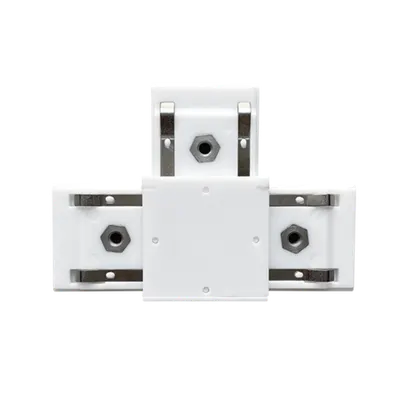 El-Tc T-Connector For Ultra Slim Magnetic Rail White