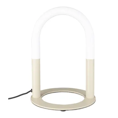 Veioză bej LED cu intensitate reglabilă din metal (înălțime 36 cm) Arch – Zuiver
