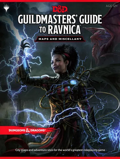 Supliment pentru jocul de rol Dungeons & Dragons: Guildmasters' Guide to Ravnica – Maps & Miscellany