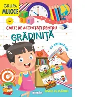 Carte de activitati pentru gradinita, cu abtibilduri