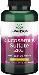 Glucosamine Sulfate 2KCl, 500 mg, 250 capsule, Swanson