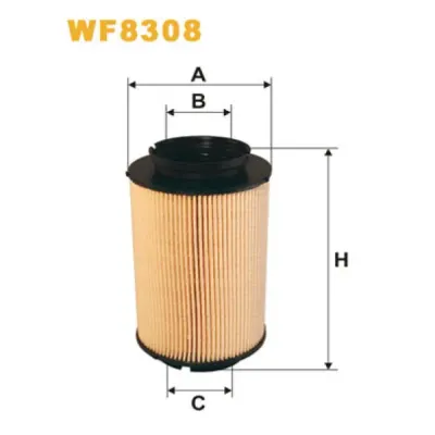 Filtru combustibil WIX FILTERS WF8308
