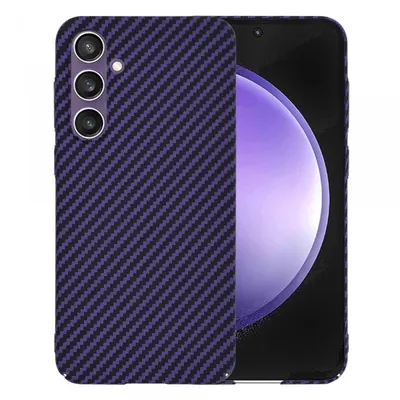 Husa pentru Samsung Galaxy S23 FE S711, Techsuit, Carbonite FiberShell, Mov