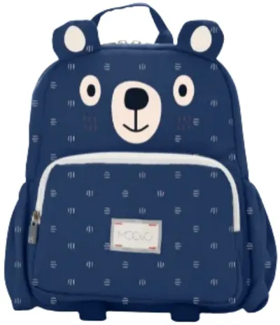 Rucsac pentru copii din bumbac Nuvita - Orso, urs albastru
