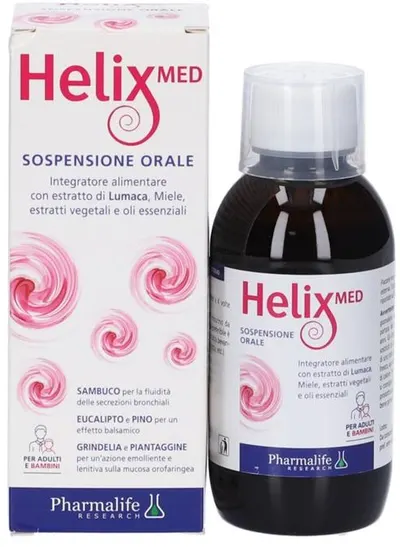 Helix Med Sirop din plante, 200 ml, Pharmalife Research