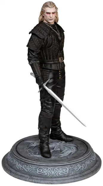 Statuetă Dark Horse Television: The Witcher - Geralt (Transformed), 24 cm