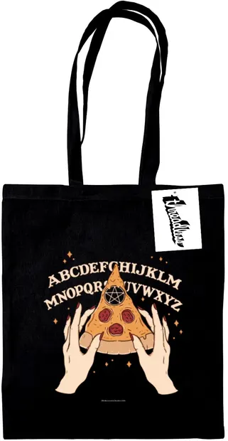 Geantă de cumpărături Pyramid Art: Thiago Correa - Ouija Pizza