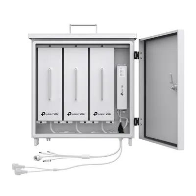 Statie inteligenta de alimentare solara cu acumulatori TP-Link VIGI PS90, 93.6Ah, 12.6V, MPPT, management remote
