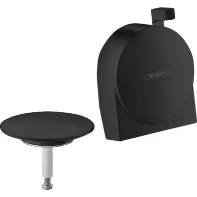 Capac ventil cada cu alimentare preaplin culoare negru mat Hansgrohe Exafill S 58117670