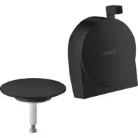 Capac ventil cada cu alimentare preaplin culoare negru mat Hansgrohe Exafill S 58117670