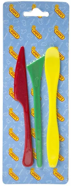Set de unelte pentru plastilină Jovi - 3 bucăți