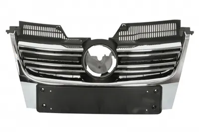 Grila radiator pentru caroserie break; salon, complet, crom negru potrivit VW GOLF V, JETTA III 1.4-3.2 10.03-10.10 -10.10