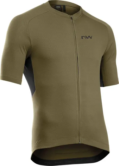 Tricou ciclism Northwave Force 2 - verde Forest | manecă scurtă bărbați