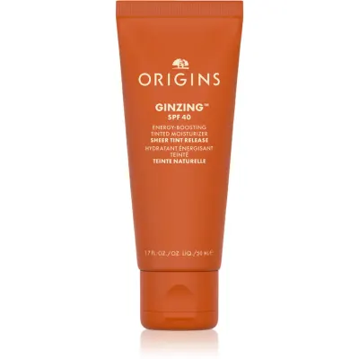 Origins GinZing™ Energy-Boosting Tinted Moisturizer Crema pentru zi revitalizanta SPF 40 culoare 4 50 ml