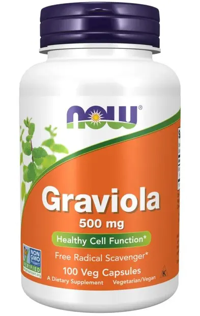 Graviola, 500 mg, 100 capsule, Now