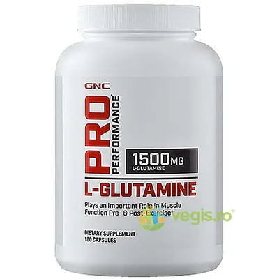 L-Glutamine (L-Glutamina) 1500mg Pro Performance 180cps