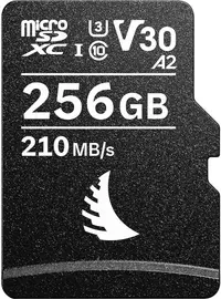 Card de memorie Angelbird - AV PRO microSD, 256GB, V30 MK2, negru