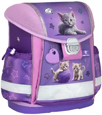 Rucsac-cutie de școală Belmil Classic - Little Kittens, 1 compartiment
