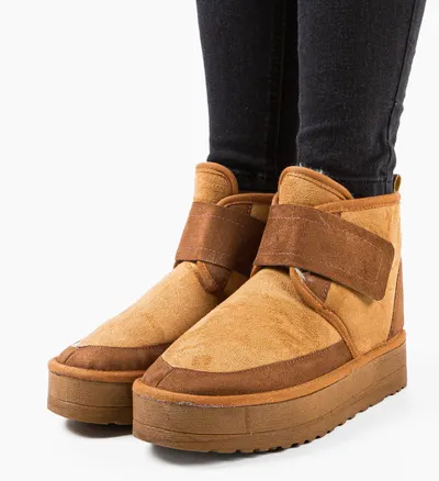 Cizme tip Ug Bamen Camel
