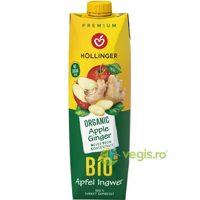 Suc de Mere cu Ghimbir Ecologic/Bio 1L