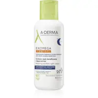 A-Derma Exomega Control Repairing Emollient Night Cream crema regeneratoare de noapte contra zgârierii 400 ml