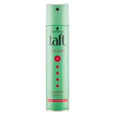 Fixativ Taft Volume Mega Strong Hold pentru Fixare Puternica, Formula Vegana, 250 ml