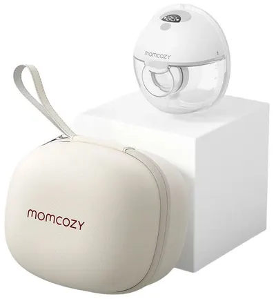 Pompă electrică de sân Momcozy - M5, hands-free, gri