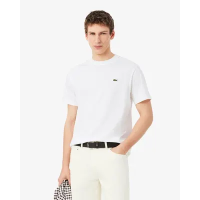 T-shirt Lacoste Model Th7318 Tee-shirt Culoare Alb