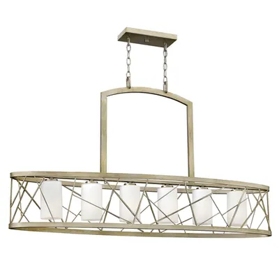 Corp de iluminat suspendat, lustra Nest 6 Light Island Chandelier