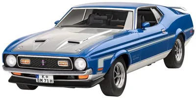 Model asamblat Revell Contemporan : Mașini- 71 Mustang 351