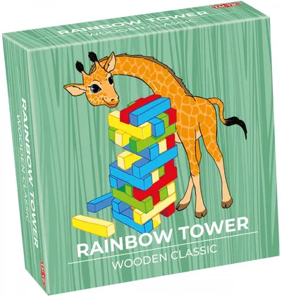 Joc de societate Trendy Rainbow Tower - pentru copii
