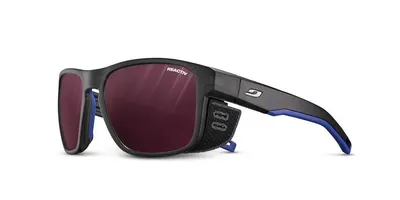 Okulary fotochromowe Julbo Shield M - REACTIV 0-4 HC - black translu/blue