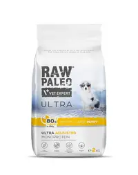 RAW PALEO Ultra Turkey Medium&Large Puppy 750g pentru catei de rasa medie si mare, curcan