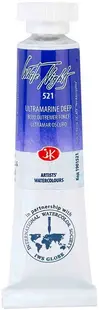 Vopsea de acuarelă Paleta Neva Leningrad, Nopțile albe - 521, Ultramarin întunecat, 10 ml