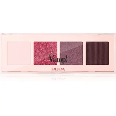 PUPA Milano Vamp! Eyeshadow Palette paletă cu farduri de ochi 004 Vibrant Plum 5.2 g