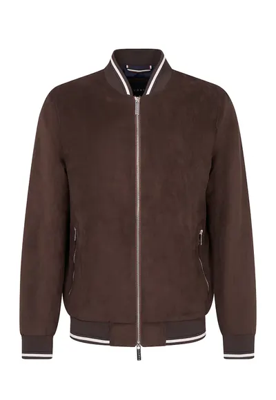 Bluza barbati 77730071018 - Poliester - 52 EU - Maro