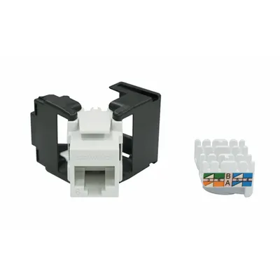 Modul RJ45 neecranat, Cat.6 De-embedded,TOOLLESS LINE