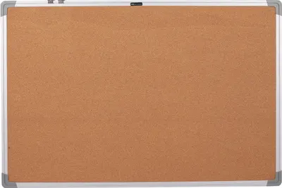 Tablă de plută Deli Universal - E39053, 90 x 60 cm, cadru din aluminiu