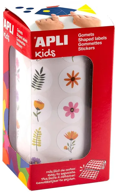 Rolă de autocolante Apli Kids - Flori