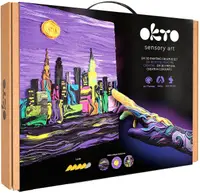 Set creativ cu plastilină Okto - Creați o imagine 3D, New York