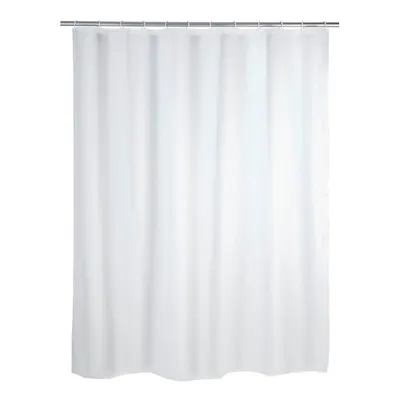 Perdea de duș Wenko Simplera, 180 x 200 cm, alb