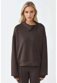 Hanorac Maro cafeniu - Textil
