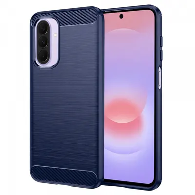Husa pentru Samsung Galaxy A27 5G, Techsuit, Carbon, Albastra