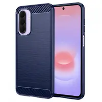 Husa pentru Samsung Galaxy A27 5G, Techsuit, Carbon, Albastra