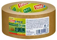 Bandă de ambalare din hârtie Tesa – Paper Standard Eco, 50 m x 50 mm, maro