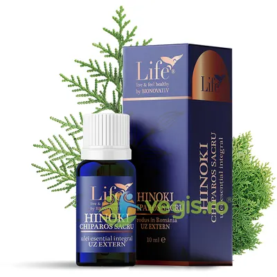 Hinoki (Chiparos Sacru) Ulei Esential pentru Uz Extern 10ml