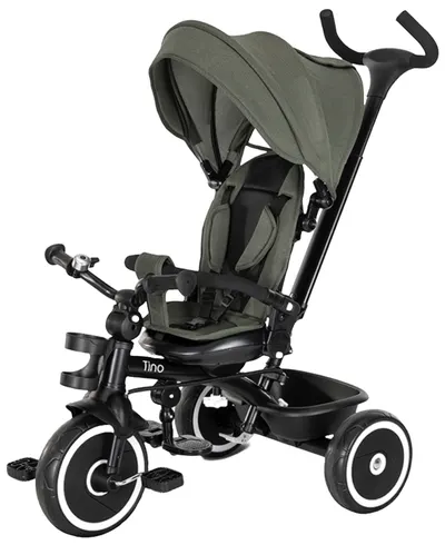 Tricicletă cu rotație 360 Lorelli - Tino, Green