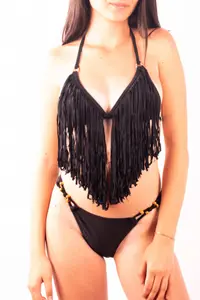 Costum baie, 2 piese, Sogno D'oro, negru (Marime costum baie: 46/XL)