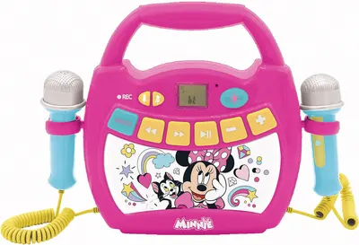 Player Lexibook - Minnie Mouse MP320MNZ, roz/galben